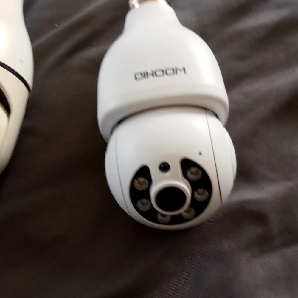 White Security Camera